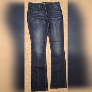 Lee riders relaxed fit straight leg midrise boot cut womens jean size 12 western